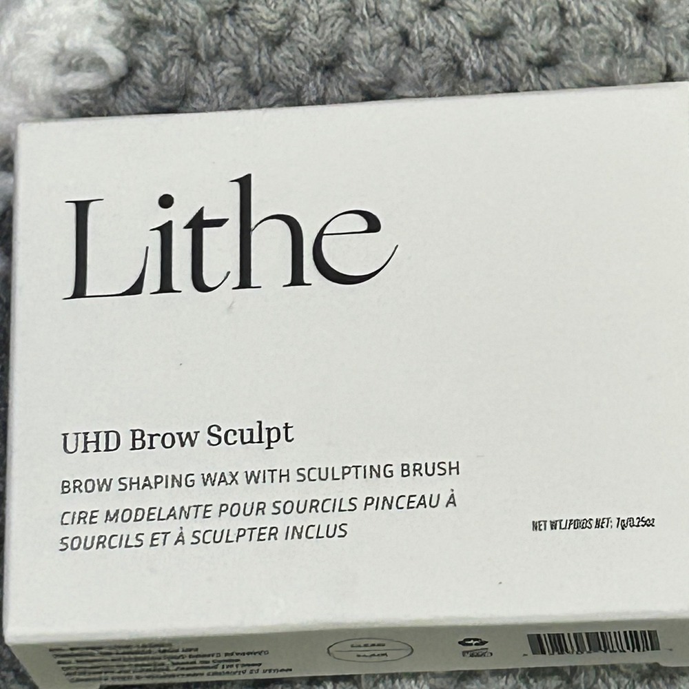Lithe UHD Brow Sculpt Shaping Wax 7g Clear Laminated Look Feathered Brow Makeup